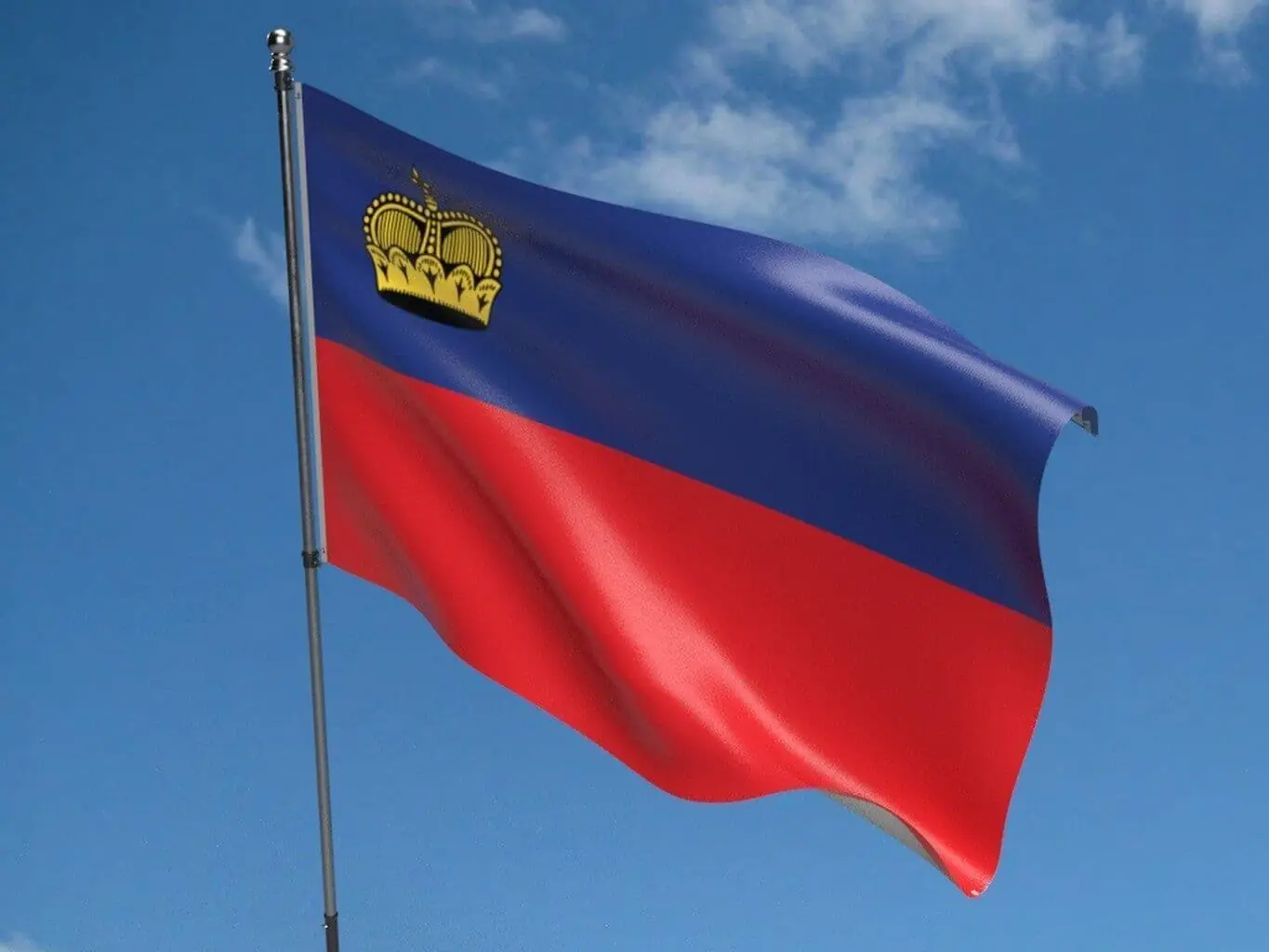 Flag of Liechtenstein